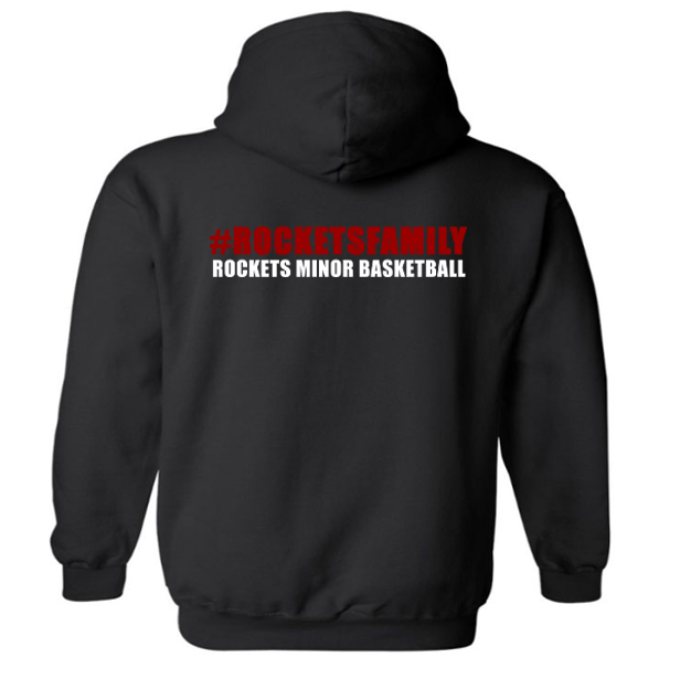 Hoodie - Rockets Hoodie BLACK
