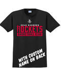Dry Fit TShirt- Rockets  With Name