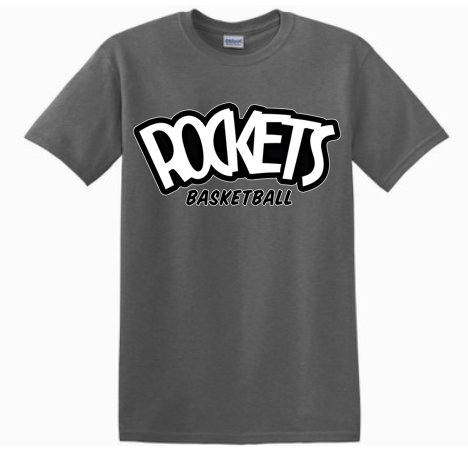 Rockets Cotton TShirt GRAY '26
