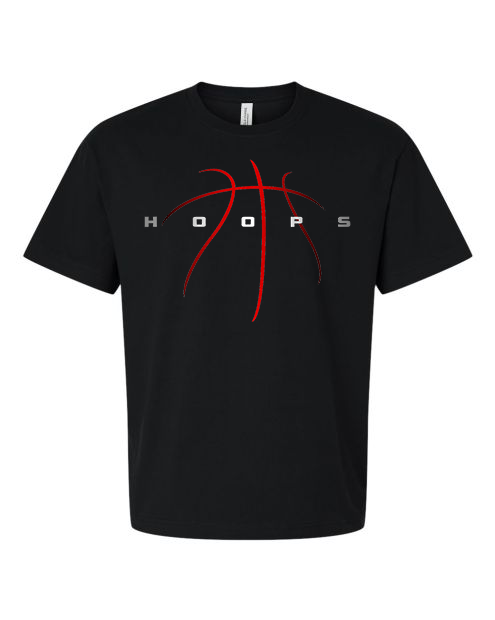 Graphic Cotton T - Hoops