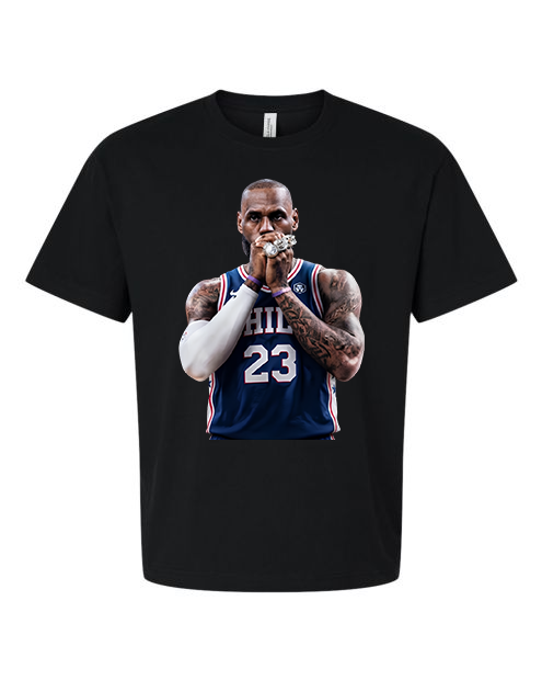 Graphic Cotton T - James Sixers