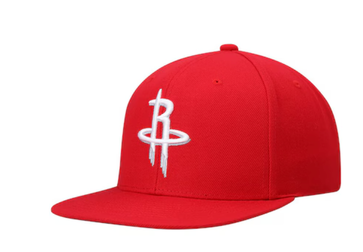 Hat RED - Rockets Flat Bill snap back