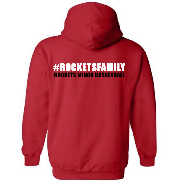 Hoodie - Rockets Hoodie RED