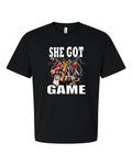 Graphic Cotton T - She Got Game