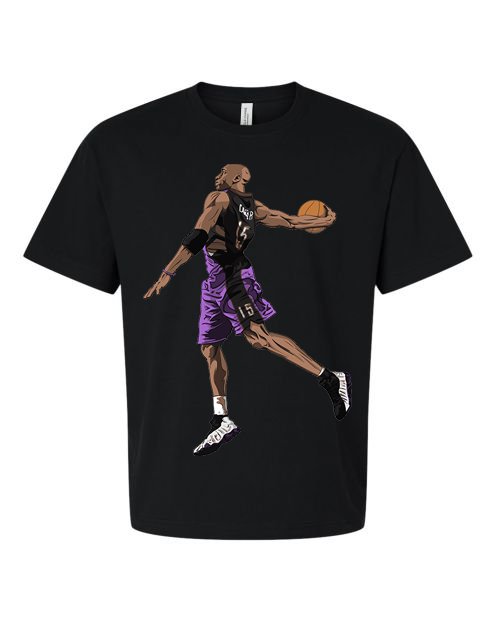 Graphic Cotton T - Vince Sky