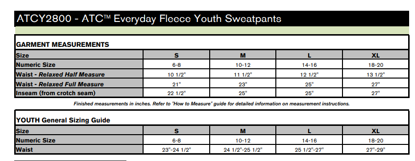 Joggers - ATC Everyday Sweatpants - BLACK