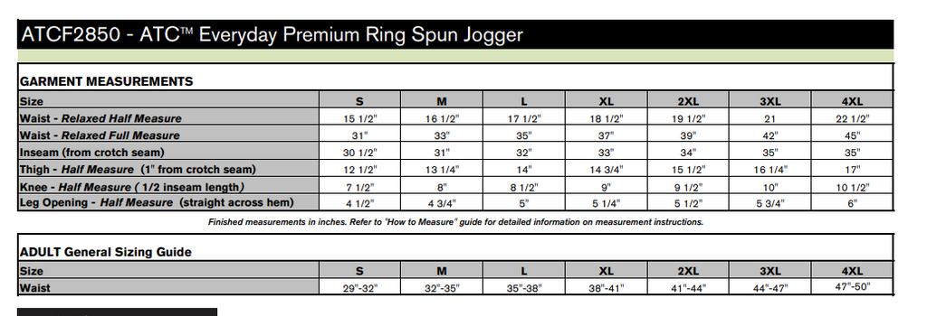 Joggers - ATC Everyday Sweatpants - BLACK