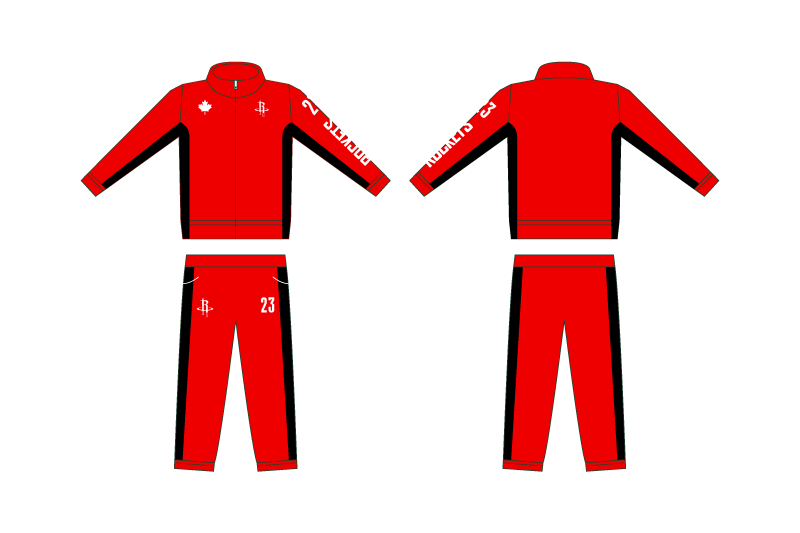 Warm Up - Rockets Custom Track Suit