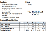 Hoodie - Rockets Hoodie RED