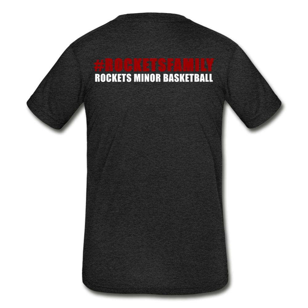 Kids' Tri-Blend T-Shirt - heather black