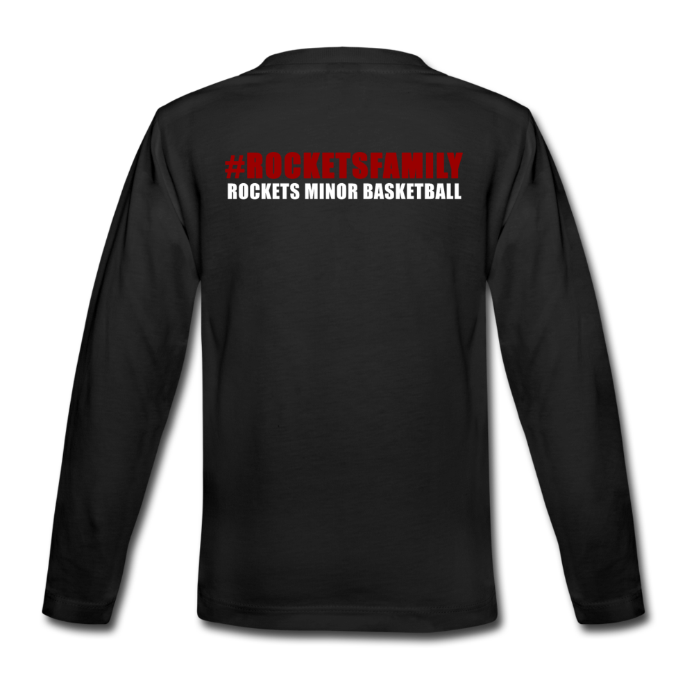 Kids'  Long Sleeve T-Shirt Girls - black