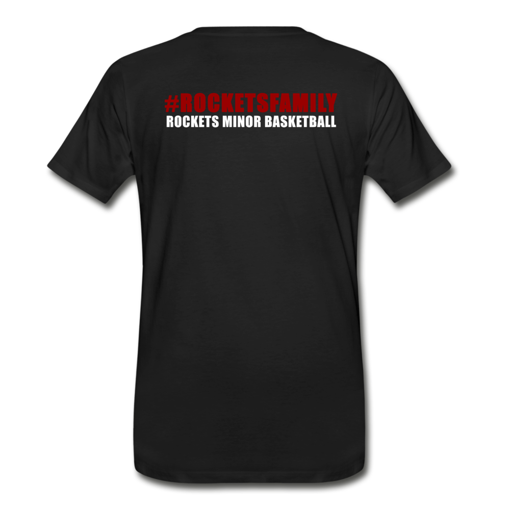 Men's Premium T-Shirt BBall Dad - black